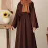 Chocolaty Abaya | TheIZStore Brand